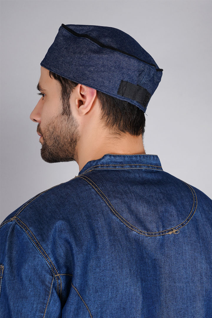 Blue Pinafore Denim Dress